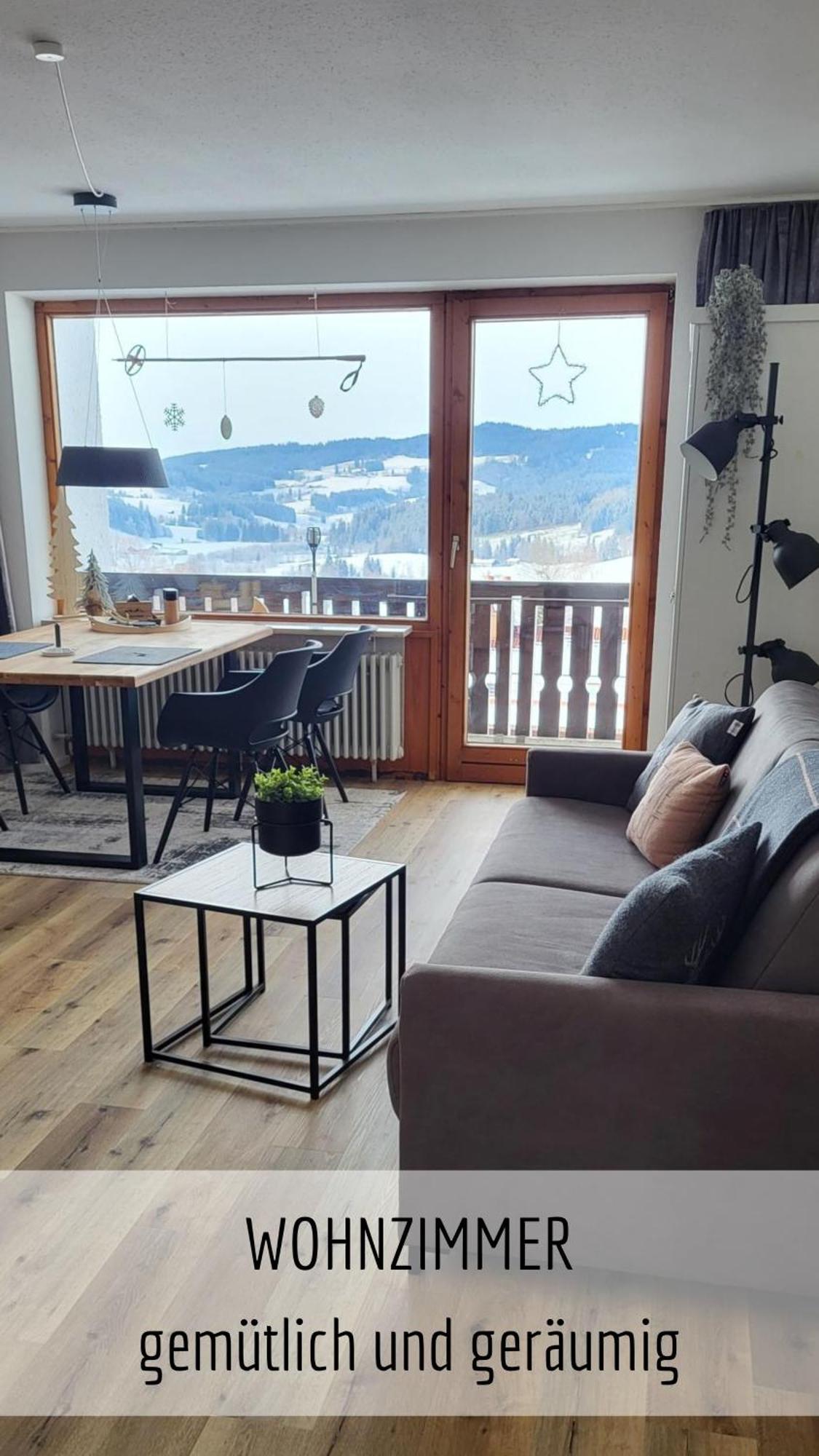 Ferienwohnung Bergzeit Mit Pool Und Sauna 米森-维尔哈姆斯 外观 照片